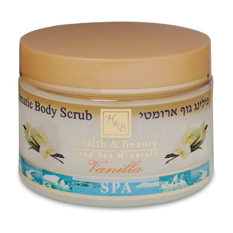 Сольовий пілінг для тіла Health and Beauty Aromatic Body Peeling Ваніль, 350 мл